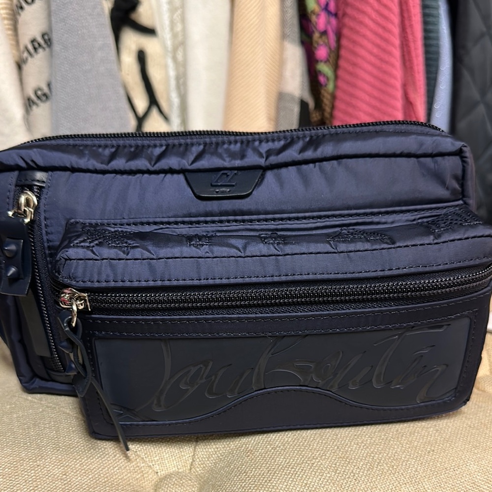 Christian Louboutin Navy Men's Bag